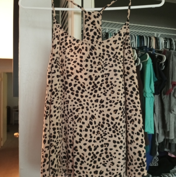 Cheetah print tank top - Picture 2 of 3